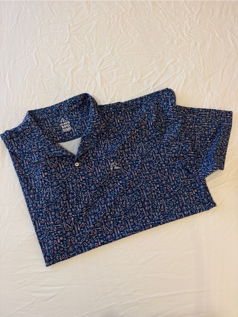 Rhoback navy Charlottesville UVA golf shift